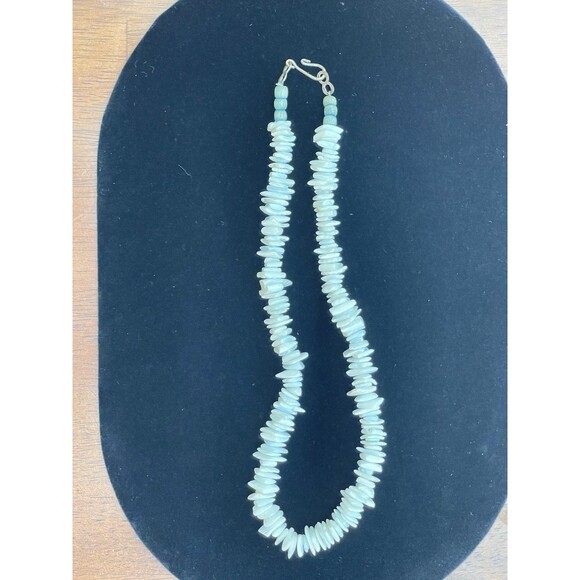 Lot 2 Puka Shell Necklaces 16" Surfer Hawaiian Chunky Boho Natural Shells VTG - Picture 8 of 14